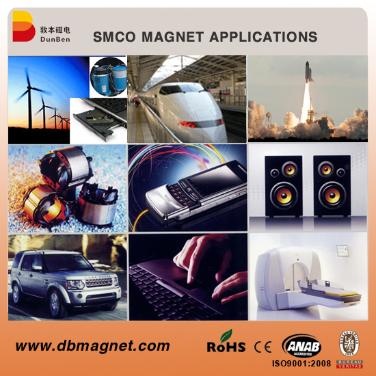 Motor Arc Permanent SmCo Samarium Cobalt Magnet