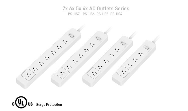 Energy-Saving American Standard Extension Plug 110V Power Outlet Power Strip AC Cord Us Extension Socket