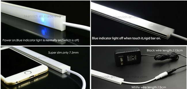 SMD 5730/5050/2835/3014 12V Cabinet Touch Sensitive LED Rigid Bar Light