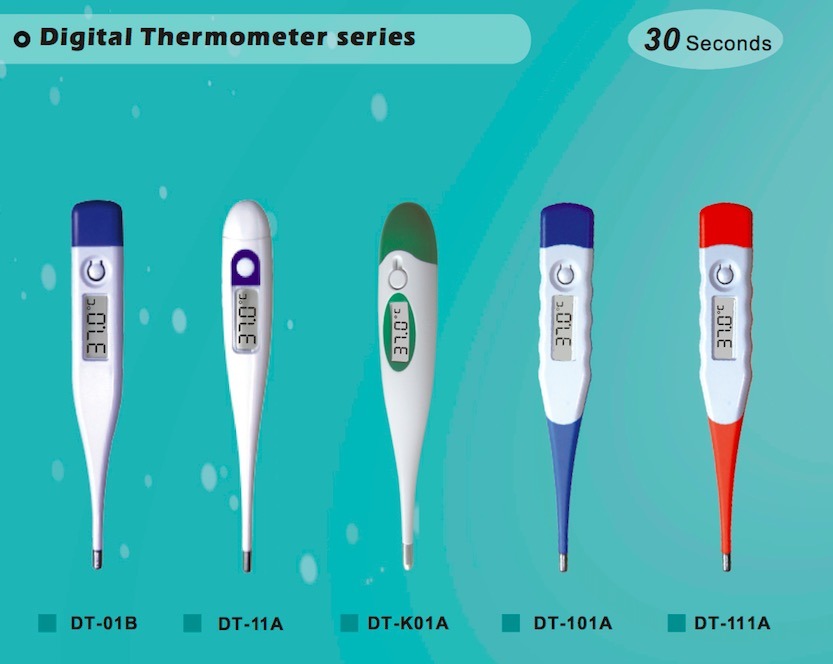 Flexible Tip Fashionable Digital Thermometer