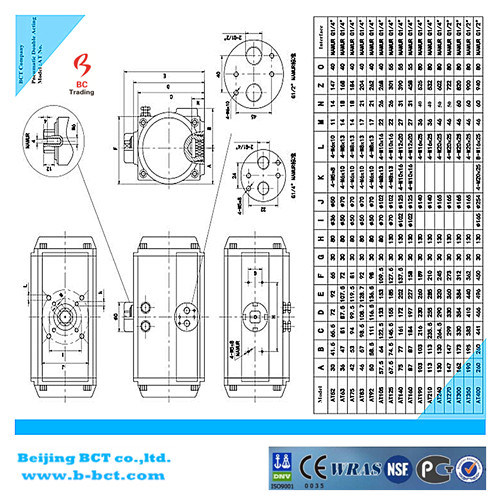 on-off Electric Actuator AC220V