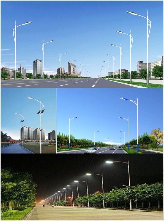 High Power China IP67 20W 30W-200W LED Road Lighting in Solar Street Light