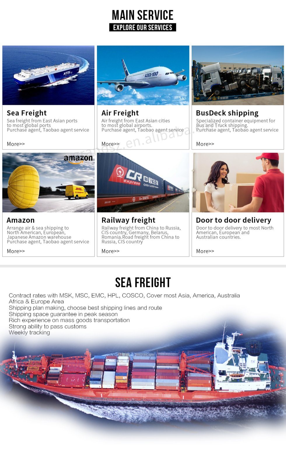 Contracted China Air Shipping Service to Russia/Moscow/Vladivostok