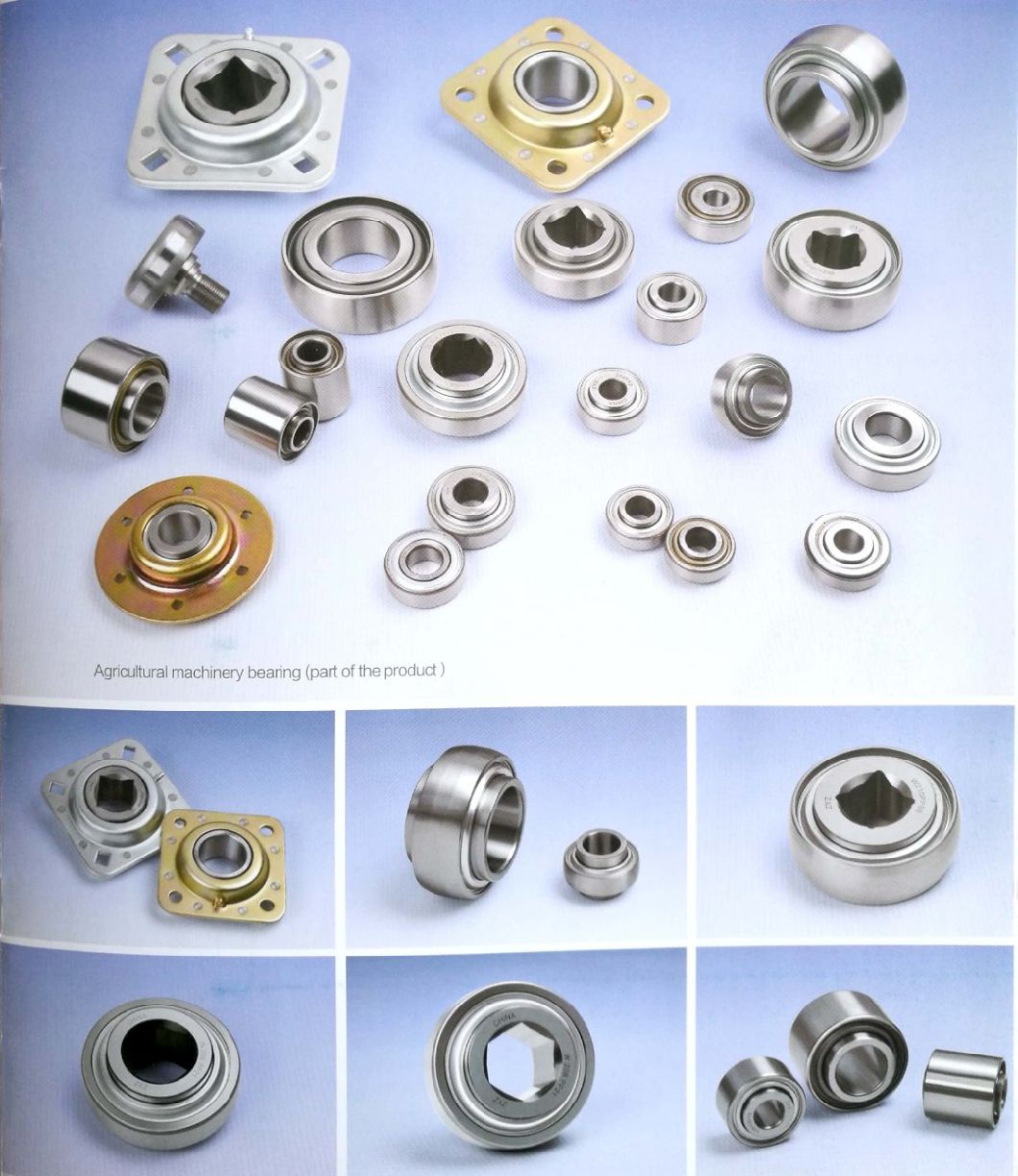 St491b High Quality Round Bore Farm Machinery Bearing Housing Relubricable Heavy Duty Agricultural Machinery Parts