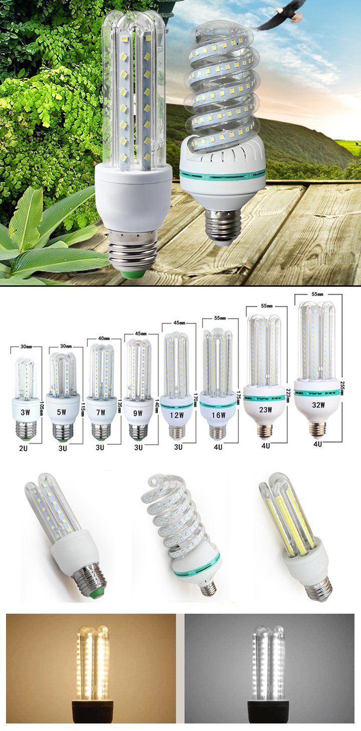 2u 4u B22 E14 E26 E27 LED Energy Saving Lamp with Ce UL