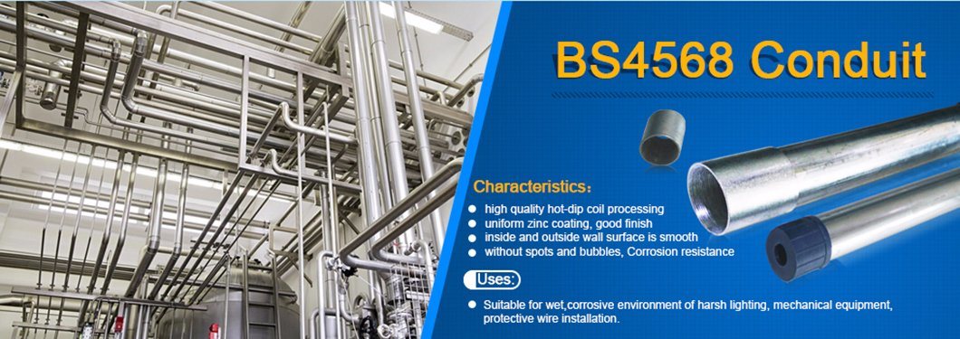 G. I. BS Standard Class 3 Welded Steel Pipes
