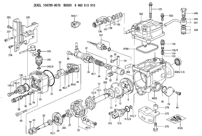 Head Rotor for Hyundai 4D56tc - 146403-9620 Auto Fuel Pump Parts