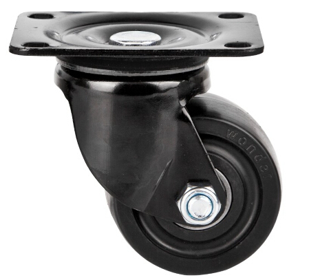 75mm PA Low Profile Industrial Caster, Low Gravity Caster