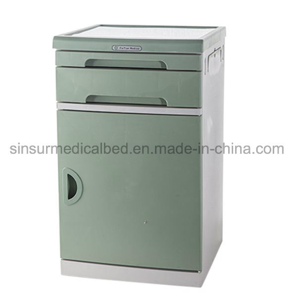 High Quality Medical Equipment Hospital Furniture ABS Bedside Cabinet