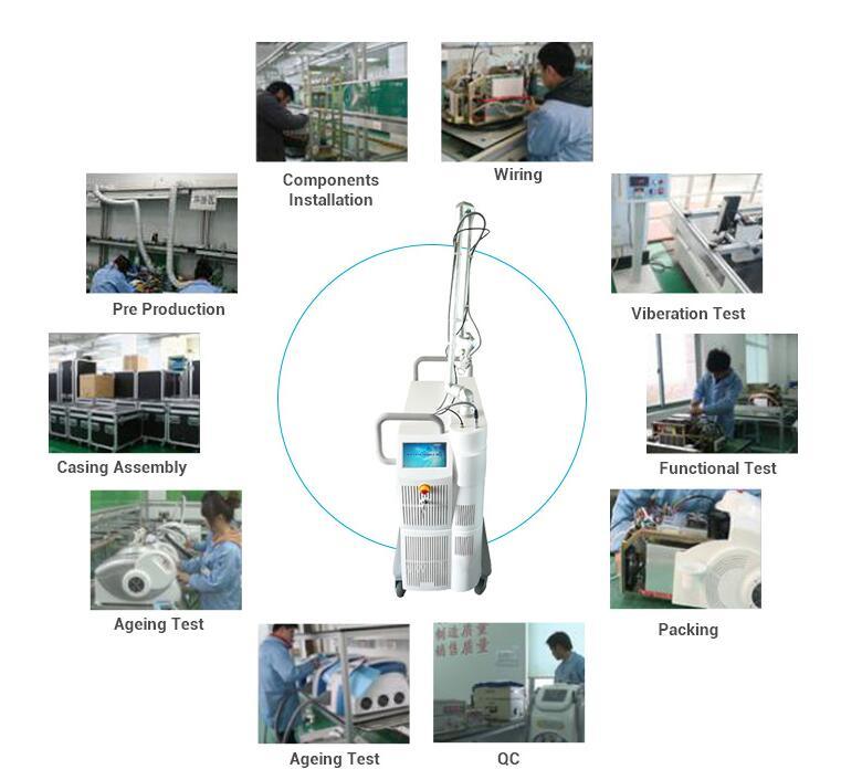 RF CO2 Fractional Laser Physiotherapy Laser Equipment