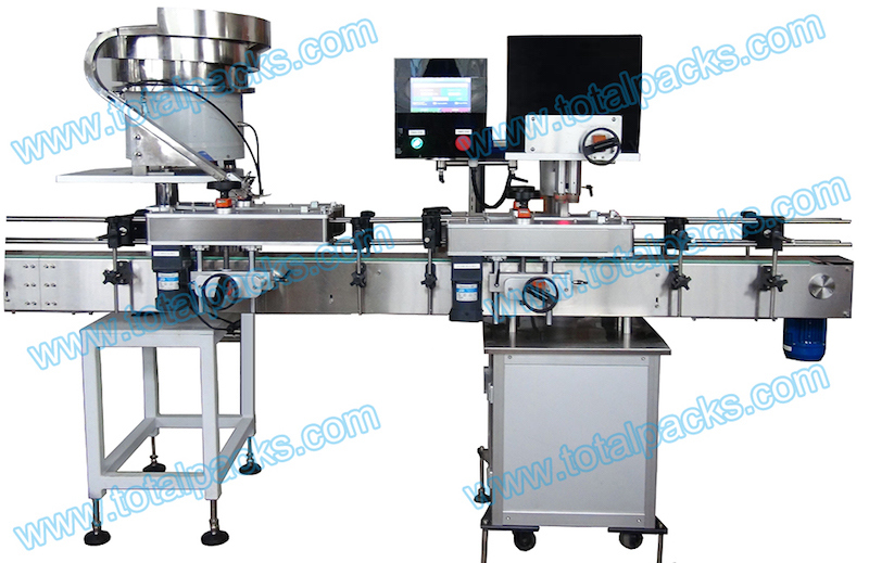 Linear Capping Machine for Bottles and Jars, Pots with Irregular Shape (CP-300A)