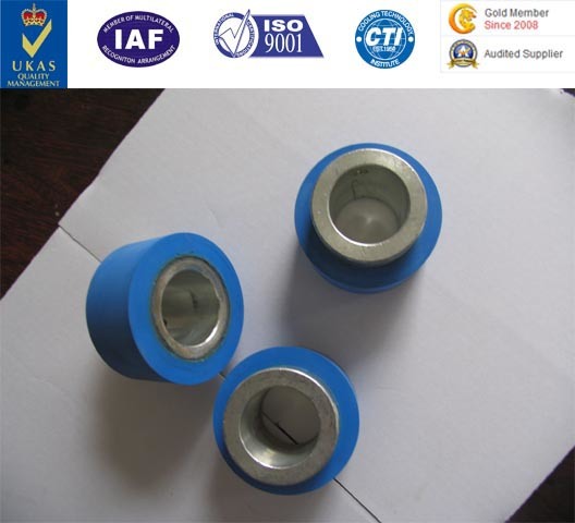 Factory Wholesale PU Rubber Caster Wheels Trolly Wheels