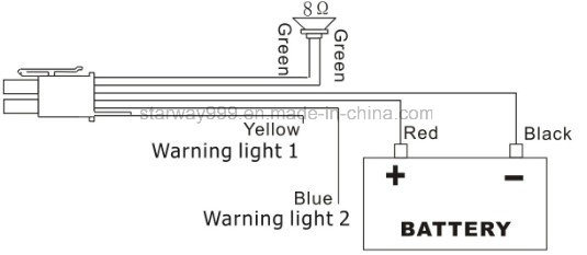 Police Electronic Car Siren Speaker (CJB612)