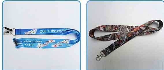 Gift Heat Sublimation Elastic Style Different Design Custom Lanyard