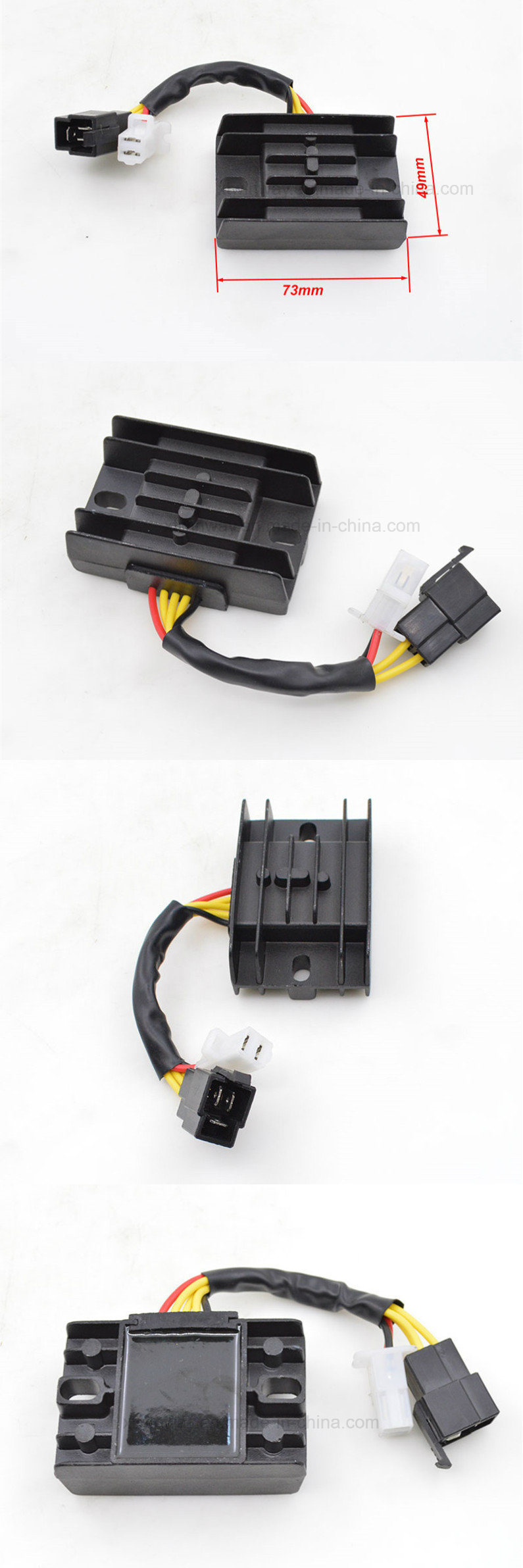 Ww-8201, Motorcycle Suzuki Gn125 GS125 Motorcycle 5 Wires Voltage Regulator Rectifier