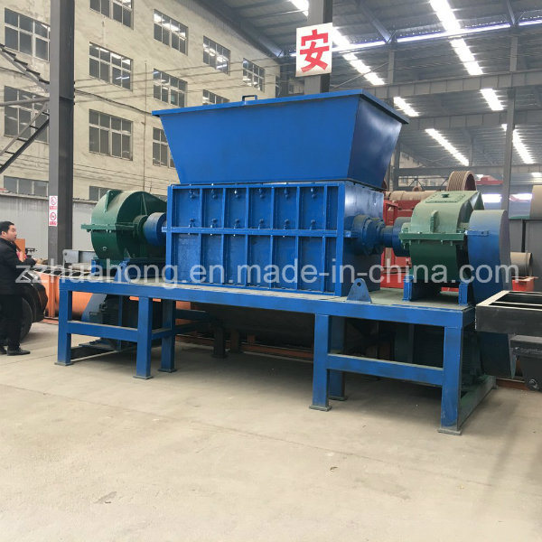 Waste Plastic Cutting Machine, Old Carpet/Car Tire/Waste Metal Recycling Shredder Machine