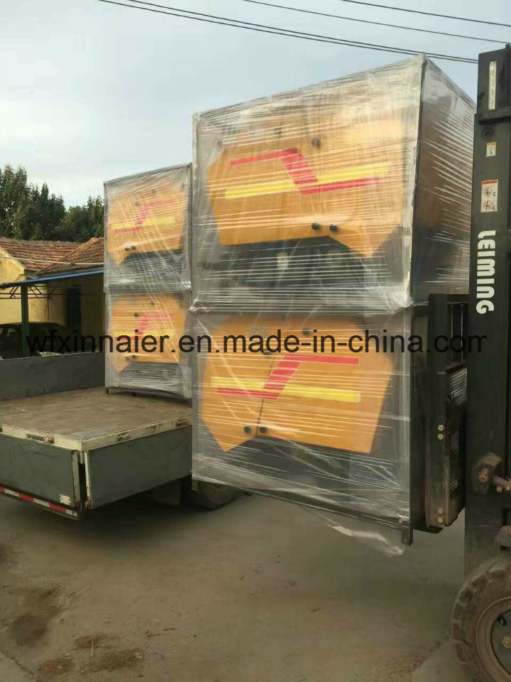 Three Color Hay Baler Machine for Compact Tractors Straw Baler