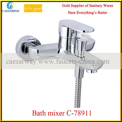 Wall Mounted Kitchen Faucet with S Spout