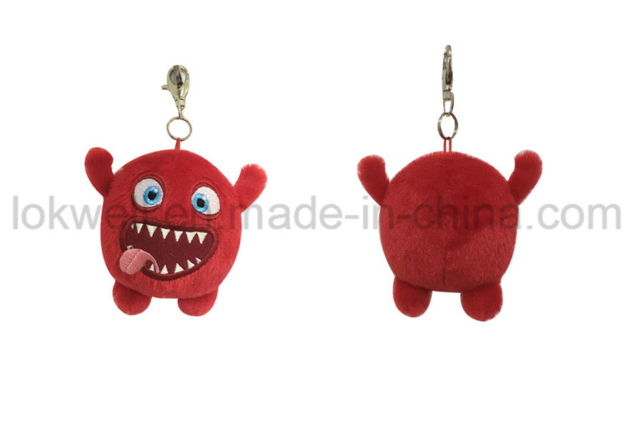 Custom Made Stuffed Animal Little Monster Plush Key Chain