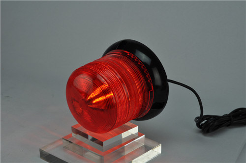 New Magnetic Mounting 12W LED Red Strobe Beacon (TBD342-LEDIII)