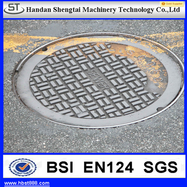 Alibaba Hot Dipped Galvanized Manhole Covers and Frame/Catwalk Steel Grating