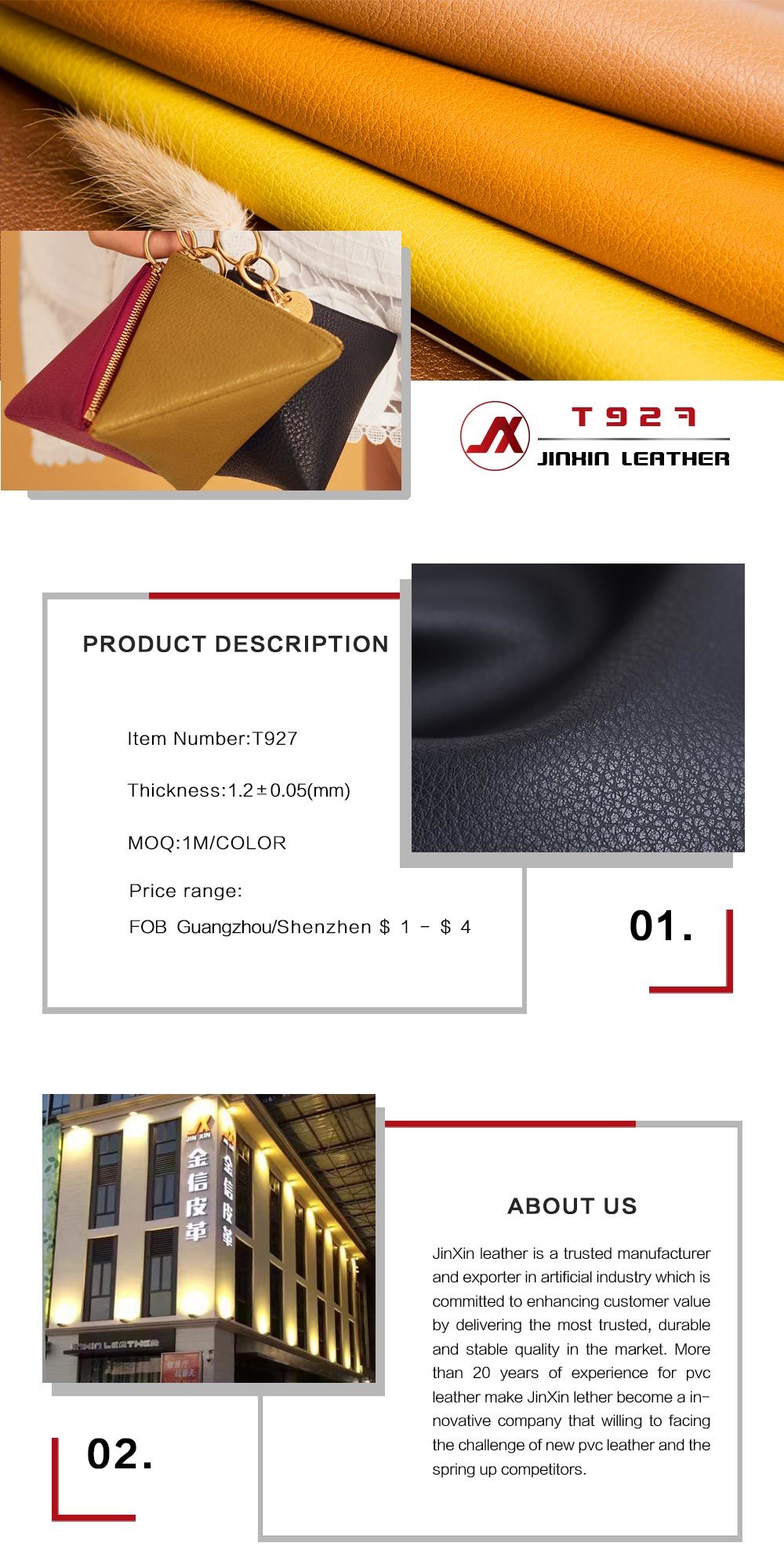 PVC Synthetic Leather for Shoes Making, Chinese Factory Directly Sell