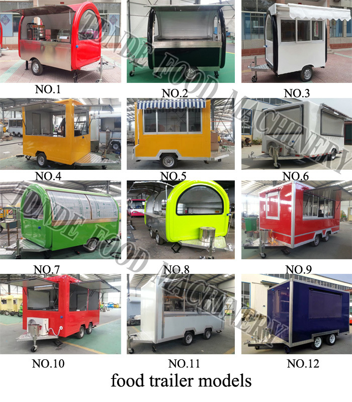 Surprise! Range Hood Free! ! ! Mini Mobile Food Carts for Sale