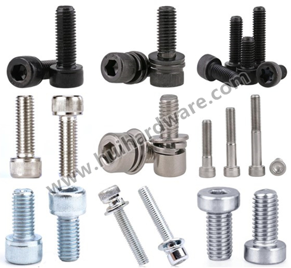 ANSI/BS Hex Socket Cap Bolt with Gasket&Spring Washer