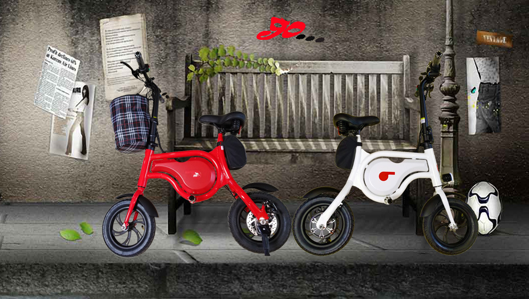 12 Inch City Electric Bicycle with 36V Lithium Battery