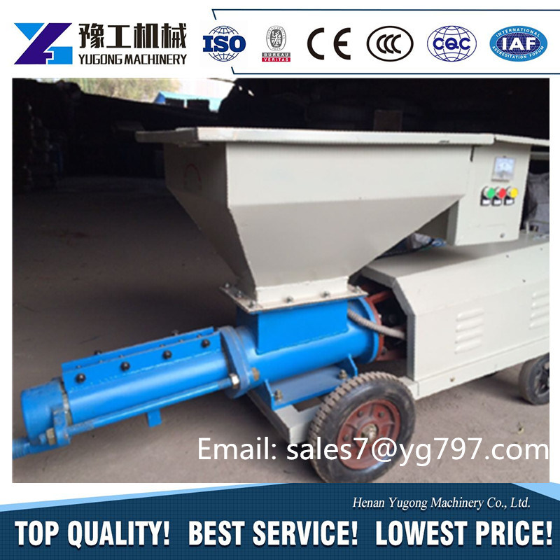 Cement Mortar Screw Spray Grout Pump Plastering Machines Mortar Pump Mono Stator