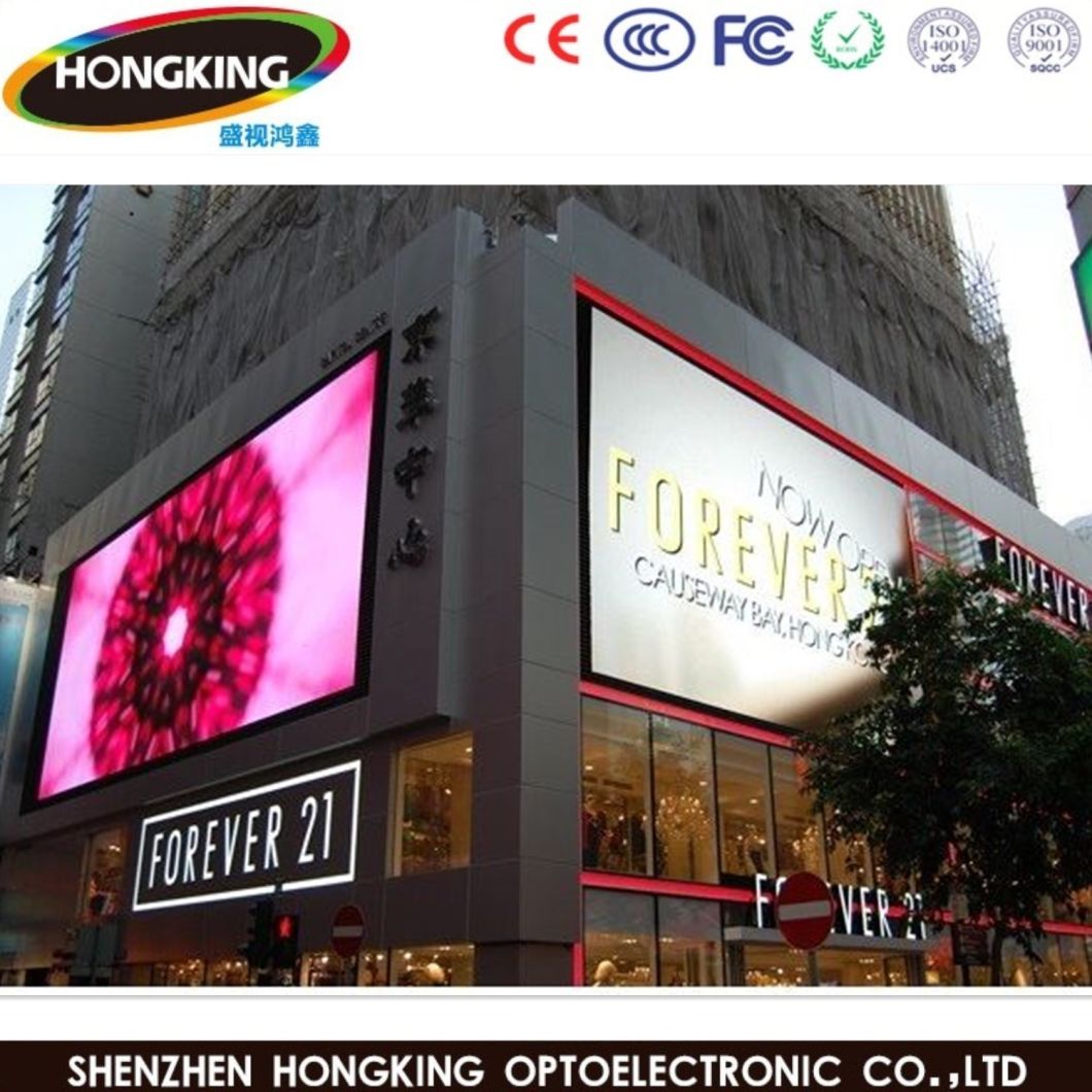 High Brightness 7500CD P5 P10 Outdoor LED Display Board