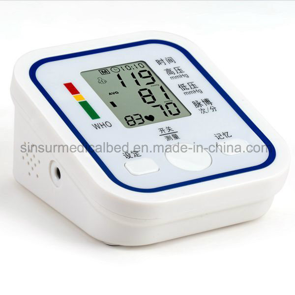 CE/ISO Approved Digital Home Nursing Arm-Type Blood Pressure Monitor