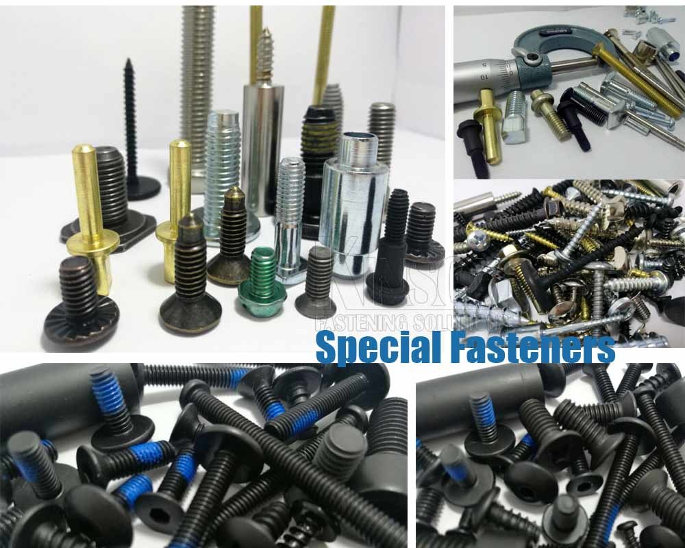 Special Hex Step Bolt with Steel Sharp Point