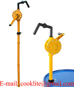 Anti-Corrosion PP (Polypropylene) Hand Rotary Drum Dispensing Pump RP-90PT