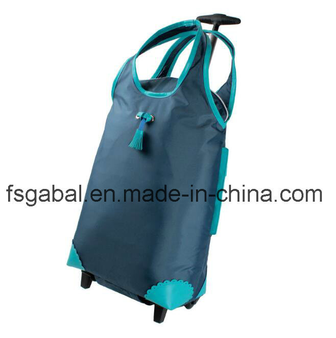 Fashion Durable Nylon Camping Trolley Lugagge Shopping Bag