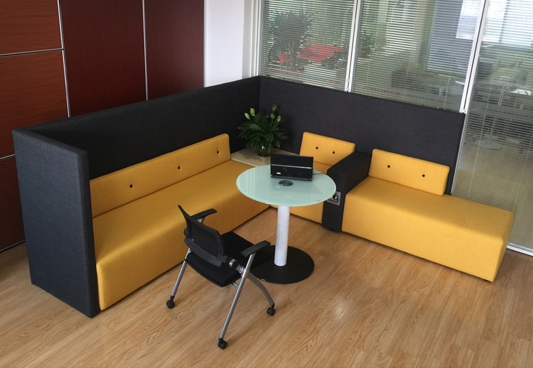 Fabric Type Office Furniture Leisure Sofa for Reception