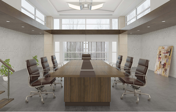 MDF with Melamine Top Conference Table for Meeting Room