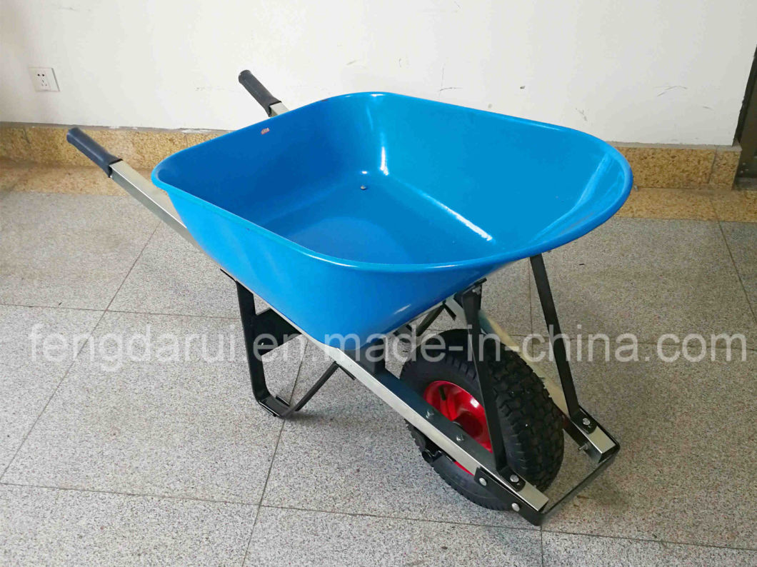 Very Strong Square Handle Wheelbarrow (wb6605)