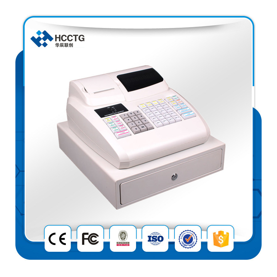 ECR Digital Modern Automatic POS Supermarket Cash Register (ECR100)