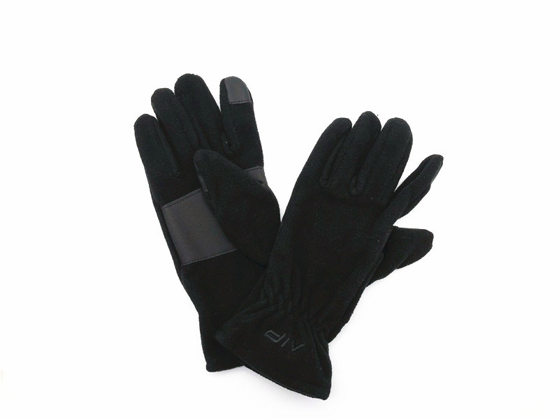 Fashion High Quality Leather Fleece Windproof Winter Ski Men Glove