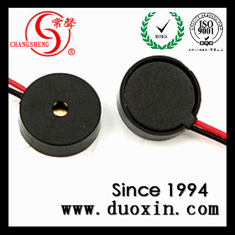 3V 14mm Piezo Buzzer Transducer Siren with Wires Dxp14040W