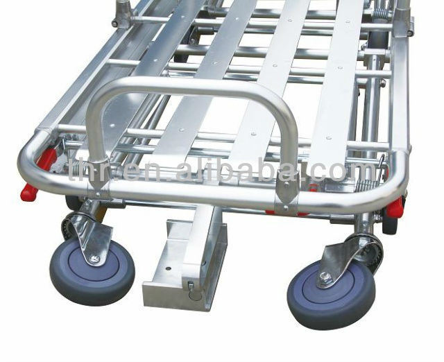 Hospital Ambulance Stretcher Trolley with Wheel