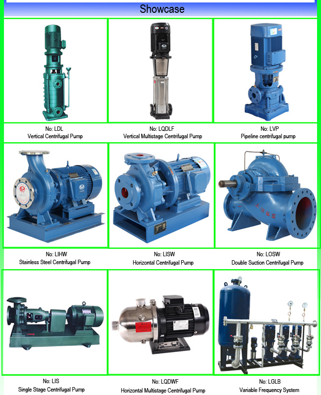 AC Electric Motor Water Pump for Fire Fighting