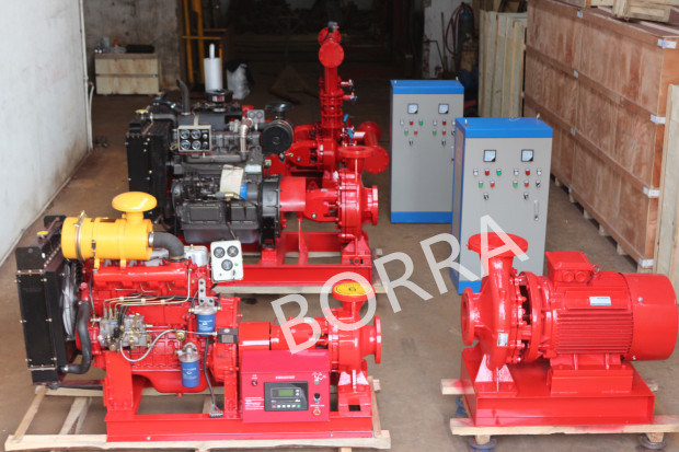 Multistage High-Pressure Fire Figting Diesel Water Pump