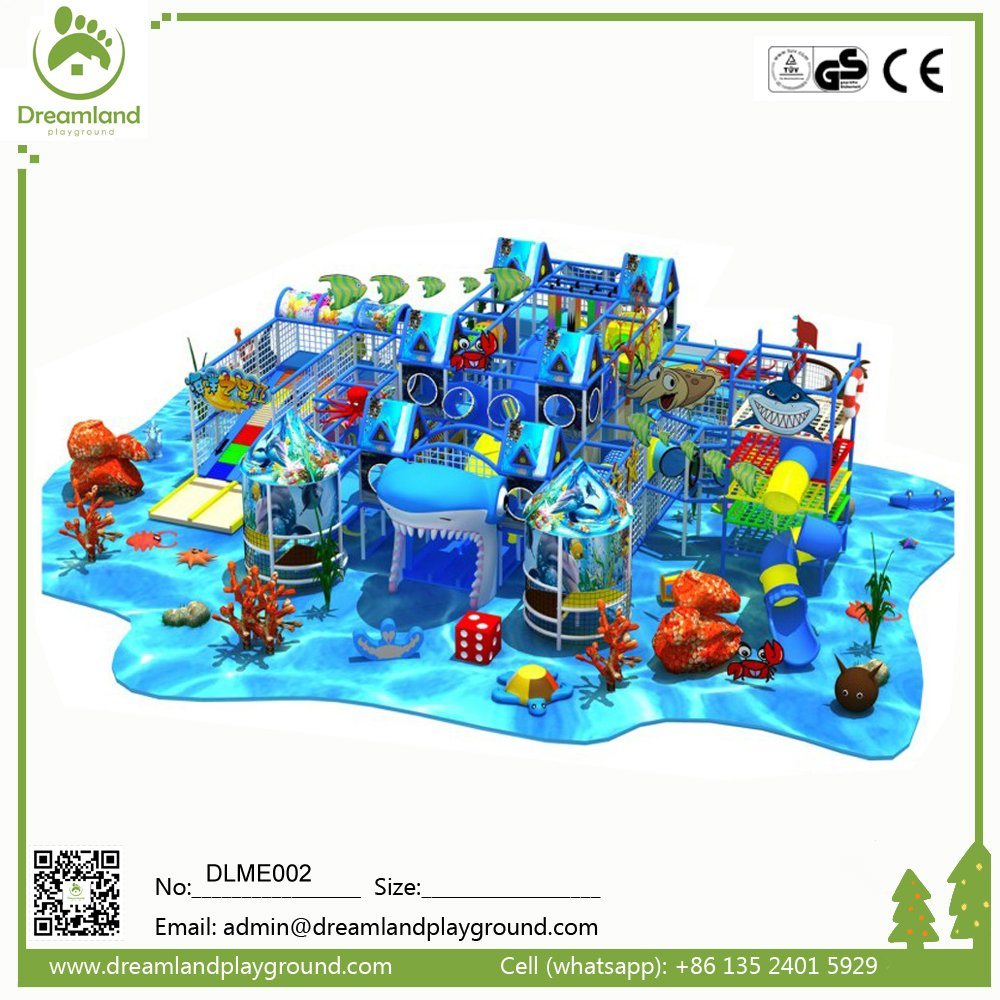 2017 Novel Design Ocean Theme Indoor Playground Equipment