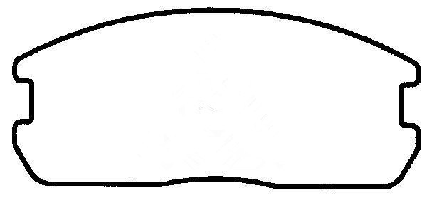 D299 Backing Plate for Brake Pad