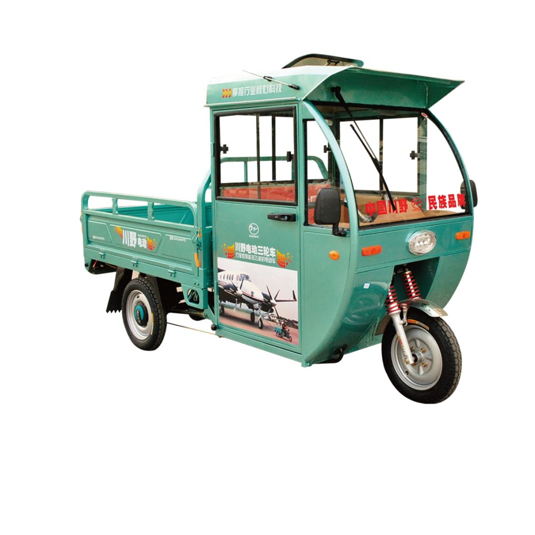 110cc Hybrid Cargo Electric/Gasoline Three Wheel Motorcycle