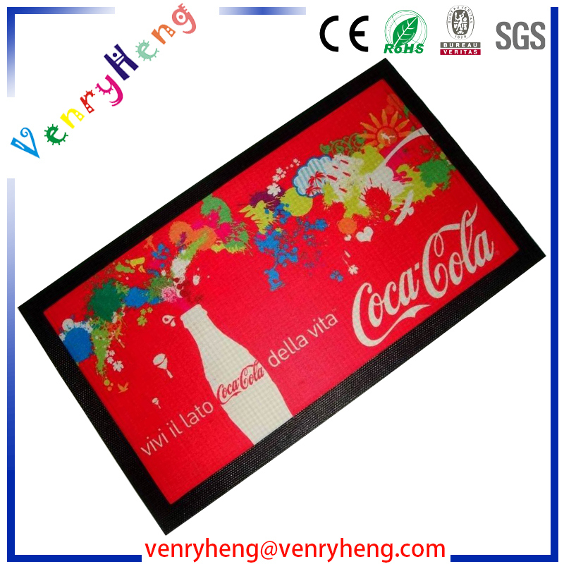 Custom Fashion Rubber Beer Bar Mat for Promotion Gift