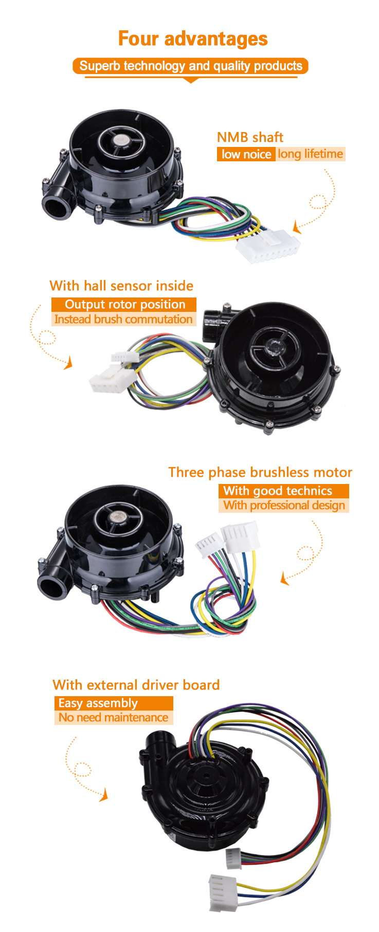 Air Pump12V Brushless Motor 12V Blower Fan