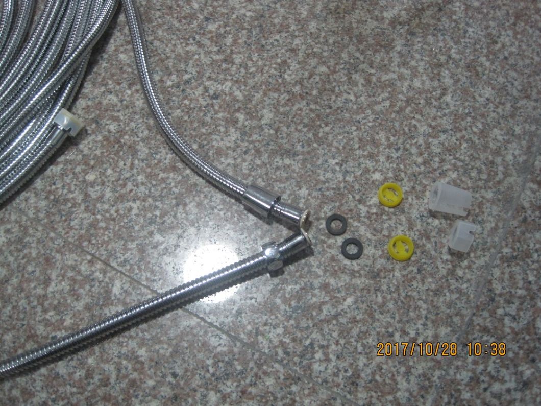 Stainless Steel Flexible Shower Hose, EPDM, Brass Nut, 1.2m Length, Acs Certificate